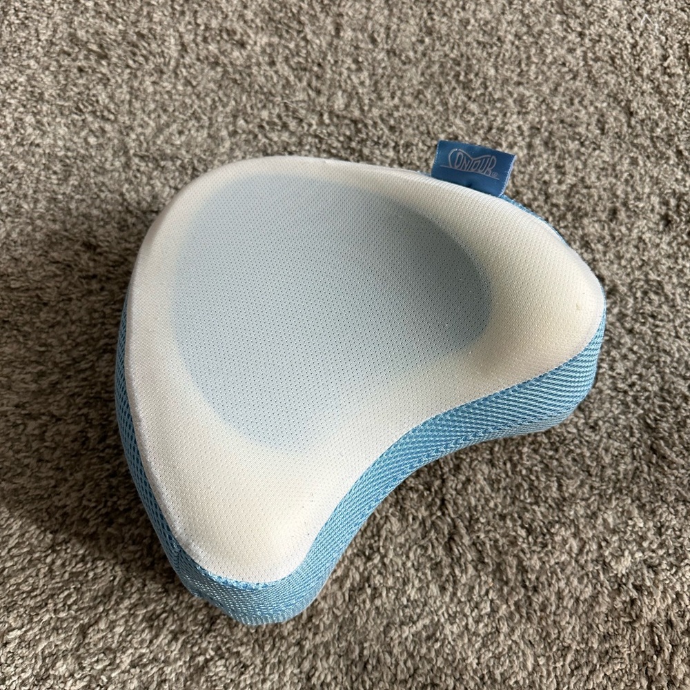 Cool Gel Leg & Knee Memory Foam Side Sleeper Support Pillow